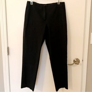 J. Jill Black Missy Dress Pants Women's Size 8 Straight Leg Career Office EUC